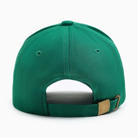 Women's cap with embroidery, green, p. 56-58-5