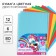 Tinted color, A4, 12 sheets, 6 colors, non -stated, bilateral, in a package, 80 g/m², Minnie Mouse and unicorn