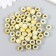 Beads for creativity Plastic "Balls of the Shawl Milk" set 20 grams d = 1 cm