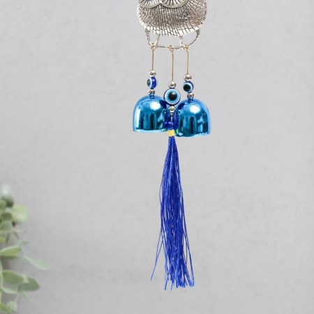 Wind music metal, plastic from the evil eye "Eagle" 2 bells 33x5x2.8 cm-2