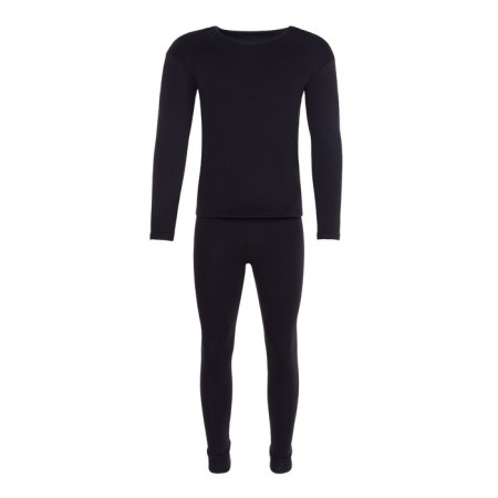 Male thermal underwear (fufaika/pants), black color, size 52-7
