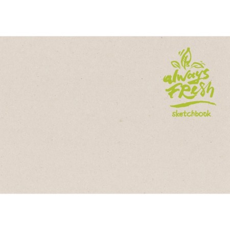 Sketchbook. Always Fresh, A5, 64 sheets, drawing yellow paper