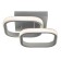 Lamp 2511/2WT LED 13W 4000k white 24x20 cm