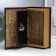 Safe-book wood, leatherette "Cathedral Code of 1649" 21x13x5 cm