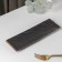 Ceramic serving dish "Rapsodia", 24 × 7.5 cm, black color