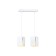 Suspended lamp with a change of lamp Ambrella Light, Techno, TN5131, E27, white color