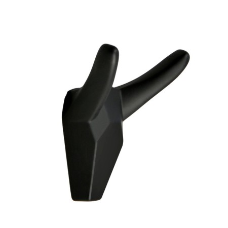 Furniture hook Cappio Horn, two -rod, black