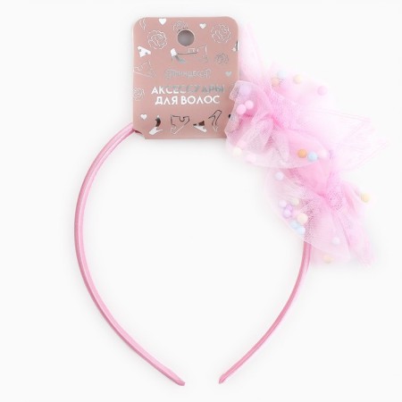 Children's hair rim with sparkles, 11 cm, princesses-1