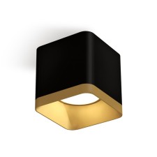Lumber of the overhead ambrella like, XS7806004, MR16 GU5.3, GU10 LED 10 W, color black sand, gold sand