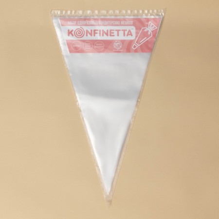Konfinetta confectionery bags, 35 × 22 cm (size m), 10 pcs-5