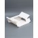 Confectionery packaging with a window, white, 18 x 18 x 7 cm