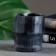 Kashpo - organizer "Geometric head" Black, 7.5x8.5x7cm