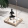 Garden of Stones with a stand for incense "Zen", 12x12x9.5cm, concrete