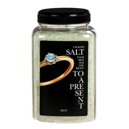 Sea salt "Dr. aqua", natural, for baths, "mint", 0.7 kg