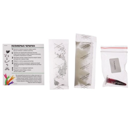 Set for experiments "Polymeric worms", Fairytale patrol-1