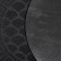 The rug is a groomed moisture -drinking “scales”, 40 × 60 cm, black color