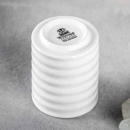 Porcelain glass Wilmax, 200 ml, white color-2