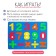 Bright numbers rug-puzzle, Mix colors