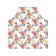 Apron kitchen with a photo print "Flower panel", adjustable, size OS