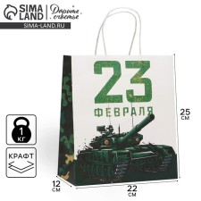Gift Crafts, Packaging, Defender, 22 x 25 x 12 cm