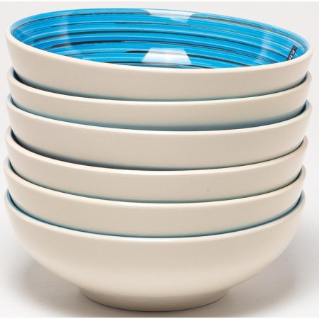 A set of deep plates of Elrington “Airgraph. Sea evening ", 18 cm, 6 pcs-2