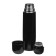 Thermos, 500 ml, sleeve, with a mug, retains heat up to 8 hours, black