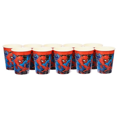 Paper glass "Happy Birthday!", 250 ml, Spider-Man-2