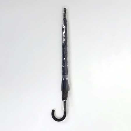 Umbrella - semi -automatic cane "stars", 8 spokes, r = 54 cm, the color is dark - blue-3