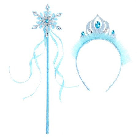 Carnival set "Winter Princess", 2 items: rim, rod