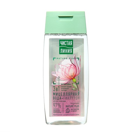 Micellar water pure line 3 in 1 “Flower”, 100 ml