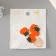 Decor for creativity metal, enamel "Black cat on pumpkin" 2.2x1.9 cm