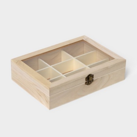 Box for storing tea bags "Ahmadabad", 9 cells, 24 × 17.3 × 6.5 cm-1