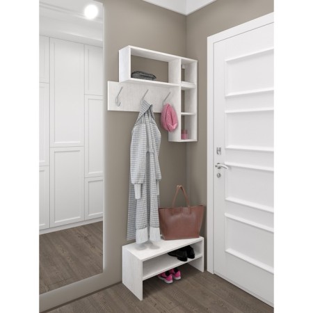 Hanger, 838 × 160 × 754 mm, the color is milk-4
