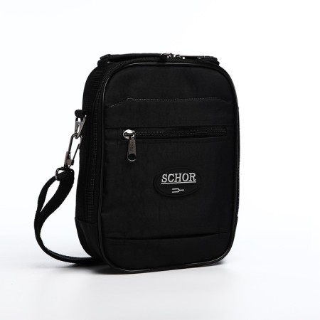 Male bag, black color