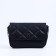Richet bag on a magnet, outer pocket, long belt, blue color