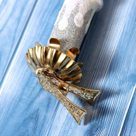 Christmas tree toy "Candle" H-8.7 cm, mix-6