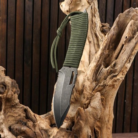 Throwing knife "Army" 22.5cm, blade 115mm/3mm, khaki-1