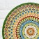 Largan Rishtan ceramics "Patterns", 36 cm, red