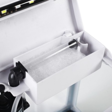 The Seastar HX-180F Aquarium includes: LED lamp, filter, 3.5 l, red-3