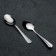 Teaspoon "New", h = 14 cm, thickness 1.2 mm, silver color
