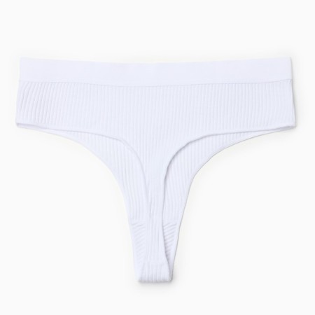 Panties of Brazilian Minaku Rubber Size 44-46, white color-4