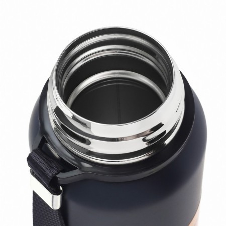 Thermos, 1 l, the journey "Master K.", with a circle, retains heat 24 hours, with sieve-4