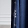 Set of curtains "Bridget", size 2x200x270 cm, blue color