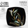 Square plate "Tropics", 20 cm