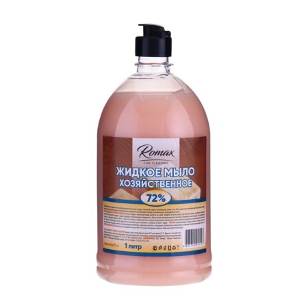 Liquid laundry soap 72 % ROMAX, 1 liter-1