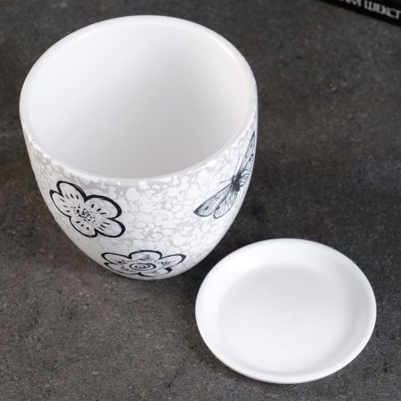 Flower pot "Winter Garden" No. 3 High oval 1.5l-2