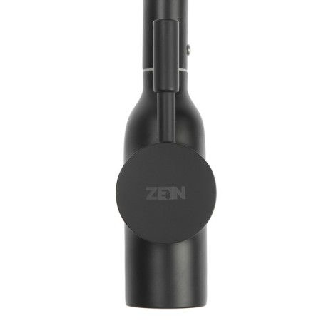 Kitchen mixer Zein ZF-012, with high pounds, cartridge ceramics 40 mm, brass, black-4