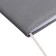 The weekly dated 2025, Escalada, 170 x 88mm, solid cover of artificial leather with foam rubber, 64 sheets, pancake embossing, block 70, gray