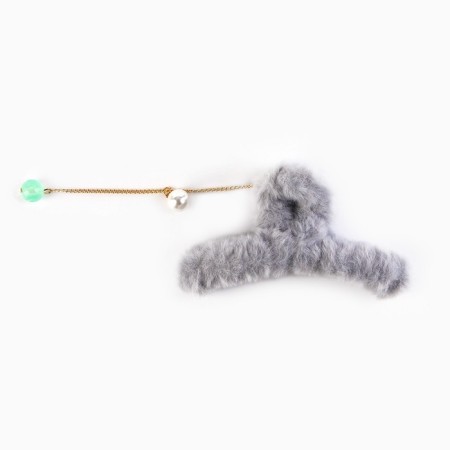 Fluffy hair crab "The most beautiful" with a suspension, 3 x 12 cm-2