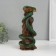 New Year's piggy bank "Snake on the stump" 33 x 14 x 15 cm.